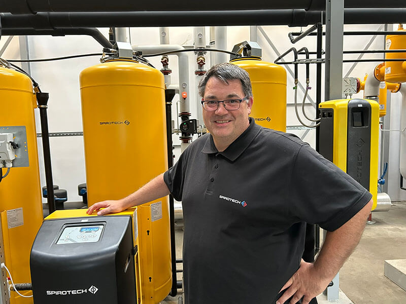 Thomas Chamier, Service Techniker bei Spirotehc