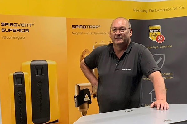 Wilhelm Diebolder, Area Sales Manager den technischen Vertrieb Süd bei Spirotech