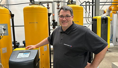 Thomas Chamier, Service Techniker bei Spirotech DACH