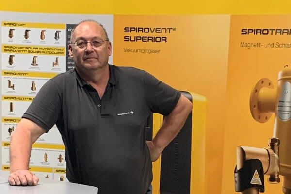 Wilhelm Diebolder, Area Sales Manager den technischen Vertrieb Süd bei Spirotech. 