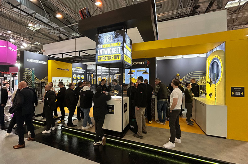Spirotech ist auf der IFH/Intherm 2026 in Nürnberg vertreten in Halle 4A, Stand 304