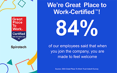 Auch im Jahr 2024 wird Spirotech in Deutschland ein „Great Place to Work“ sein