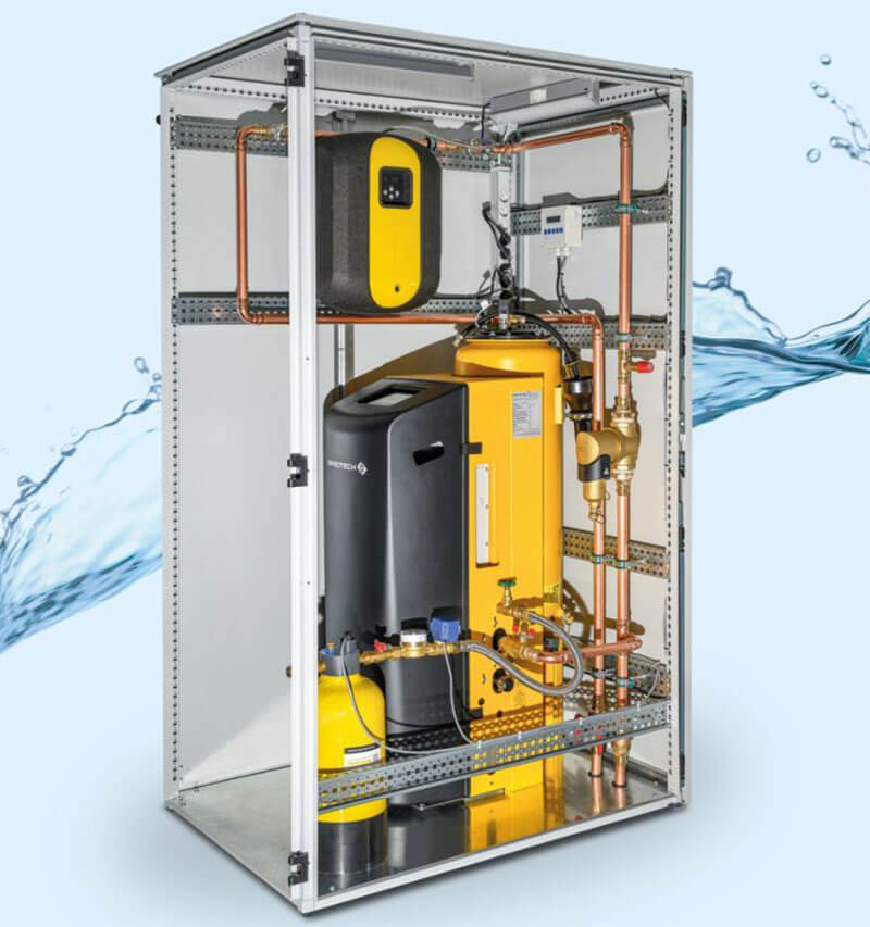 Spirotech und SCHÄFER IT Systems stellen ProtectaCool Rack für stabile Kühlkreisläufe in High-Density-Rechenzentren vor