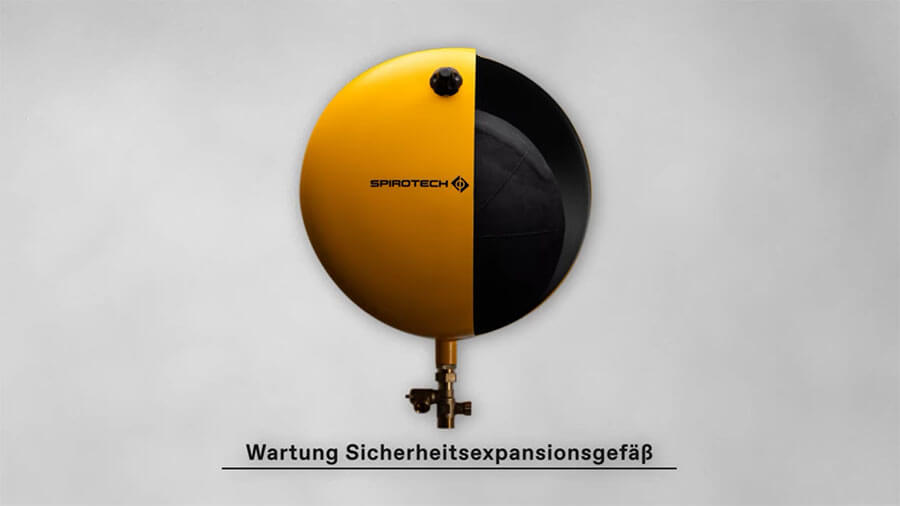 Spirotech: Anleitungsvideo zur Wartung des SpiroExpand-Ausdehnungsgefäßes