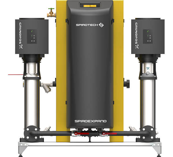 Der SpiroExpand TopControl Modular Expansionsautomat für optimale Druckhaltung