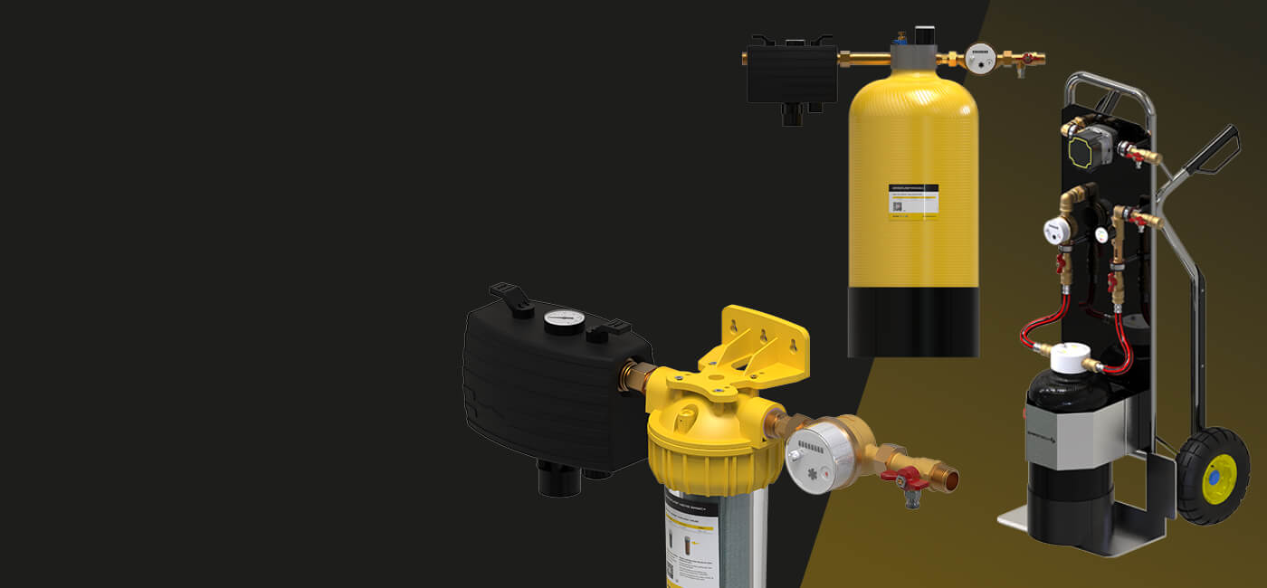 SpiroPure - Verbessern Sie die Systemwasserqualität