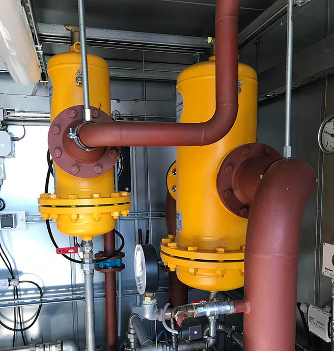 SpiroTrap schlammabscheider in die MTU in Hannover