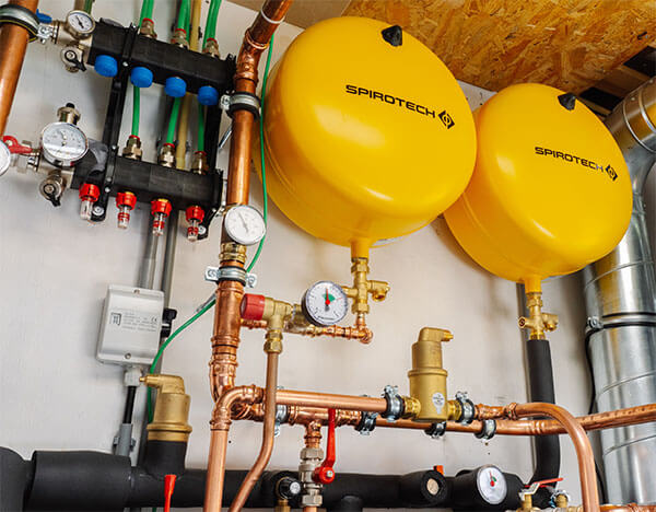 Spirotech Ausdehnungsgefäß mit Sackmembran