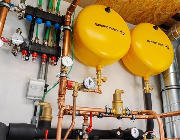 Spirotech Ausdehnungsgefäß mit Sackmembran