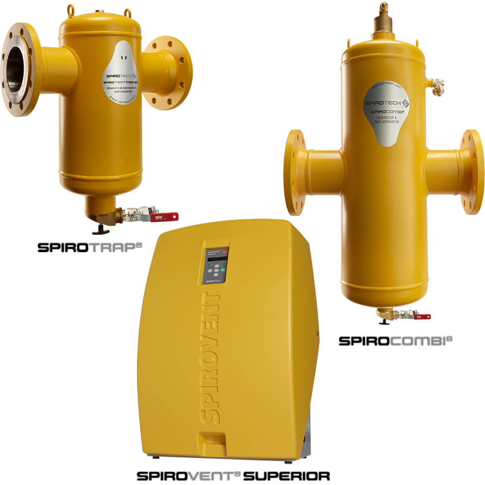 Spirotech-Produkte, die an der Strathclyde University verwendet werden