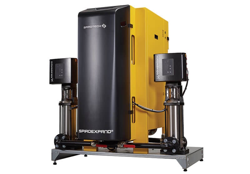 Spirotech SpiroExpand Topcontrol Druckhaltungseinheiten im Einsatz in Rechenzentren