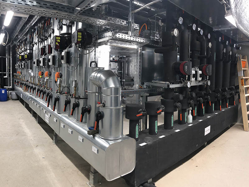 Geschlossenes Kühlsystem unterstützt von Spirotech