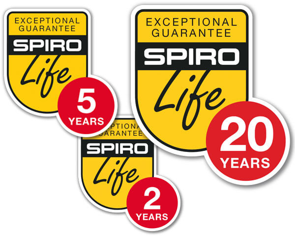 Garantie auf Spirotech Produkte