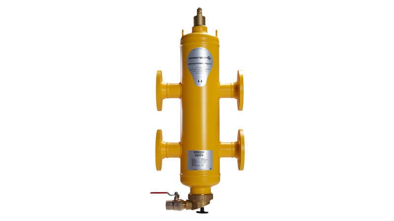 Spirotech SpiroCross - Hydraulischer Abgleich mit Luft- und Schmutzabscheider